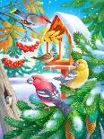 Winter Birds-Olga Kovaleva-Giclee Print