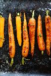 Roasted Carrots with Spices on a Baking Tray, Food-Olha Afanasieva-Photographic Print