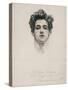 Olimpio Fusco, C.1900-10 (Charcoal & Stump on Paper)-John Singer Sargent-Stretched Canvas