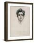 Olimpio Fusco, C.1900-10 (Charcoal & Stump on Paper)-John Singer Sargent-Framed Giclee Print