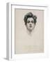 Olimpio Fusco, C.1900-10 (Charcoal & Stump on Paper)-John Singer Sargent-Framed Giclee Print