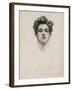 Olimpio Fusco, C.1900-10 (Charcoal & Stump on Paper)-John Singer Sargent-Framed Giclee Print