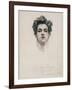 Olimpio Fusco, C.1900-10 (Charcoal & Stump on Paper)-John Singer Sargent-Framed Giclee Print