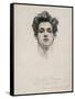 Olimpio Fusco, C.1900-10 (Charcoal & Stump on Paper)-John Singer Sargent-Framed Stretched Canvas
