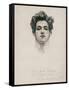 Olimpio Fusco, C.1900-10 (Charcoal & Stump on Paper)-John Singer Sargent-Framed Stretched Canvas