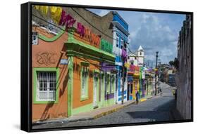 Olinda, UNESCO World Heritage Site, Pernambuco, Brazil, South America-Michael Runkel-Framed Stretched Canvas