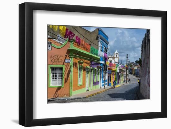 Olinda, UNESCO World Heritage Site, Pernambuco, Brazil, South America-Michael Runkel-Framed Premium Photographic Print