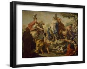 Olindo and Sophronia at the Stake-Giovanni Battista Pittoni the Younger-Framed Giclee Print