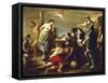 Olindo and Sophronia-Luca Giordano-Framed Stretched Canvas