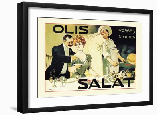 Olis Salat, Verges d'Oliva-E. Norlind-Framed Art Print