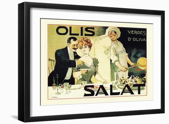 Olis Salat, Verges d'Oliva-E. Norlind-Framed Art Print