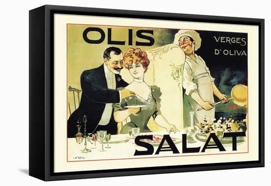 Olis Salat, Verges d'Oliva-E. Norlind-Framed Stretched Canvas