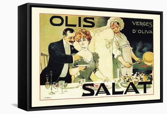 Olis Salat, Verges d'Oliva-E. Norlind-Framed Stretched Canvas