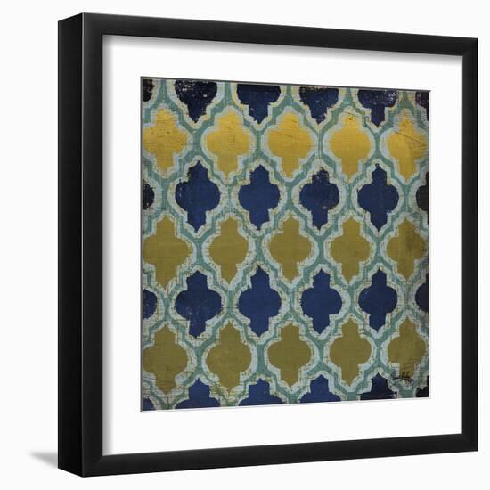 Olive and Indigo Modele I-Elizabeth Medley-Framed Art Print