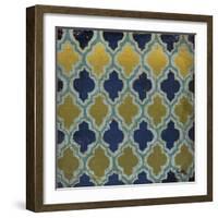 Olive and Indigo Modele I-Elizabeth Medley-Framed Art Print