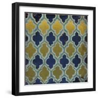 Olive and Indigo Modele I-Elizabeth Medley-Framed Art Print