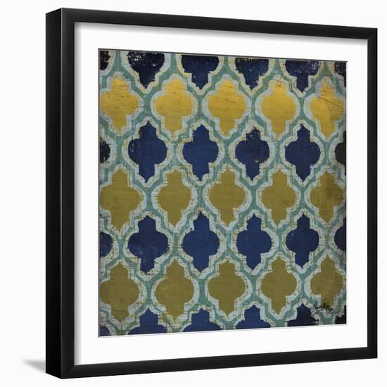 Olive and Indigo Modele I-Elizabeth Medley-Framed Art Print