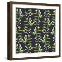 Olive branches, 2017-Andrew Watson-Framed Giclee Print