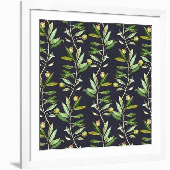 Olive branches, 2017-Andrew Watson-Framed Giclee Print