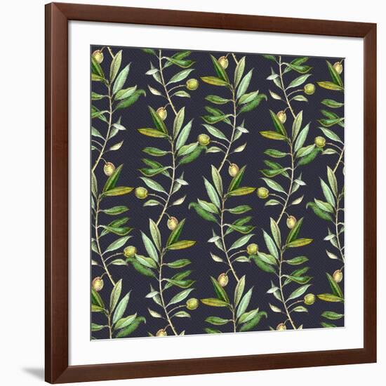 Olive branches, 2017-Andrew Watson-Framed Giclee Print