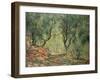 Olive Grove in the Moreno Garden, 1884-Claude Monet-Framed Premium Giclee Print