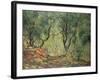 Olive Grove in the Moreno Garden, 1884-Claude Monet-Framed Premium Giclee Print