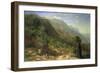 Olive Groves at Varenna, Lake Como, Italy, 1861-Frederick Lee Bridell-Framed Giclee Print