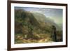 Olive Groves at Varenna, Lake Como, Italy, 1861-Frederick Lee Bridell-Framed Giclee Print