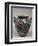 Olive Jar Depicting Lemons and Pomegranates in 17th-Century Style Decoration-null-Framed Giclee Print