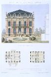 Roman House, from 'Town and Country Houses Based on the Modern Houses of Paris', C.1864-Olive-Stretched Canvas