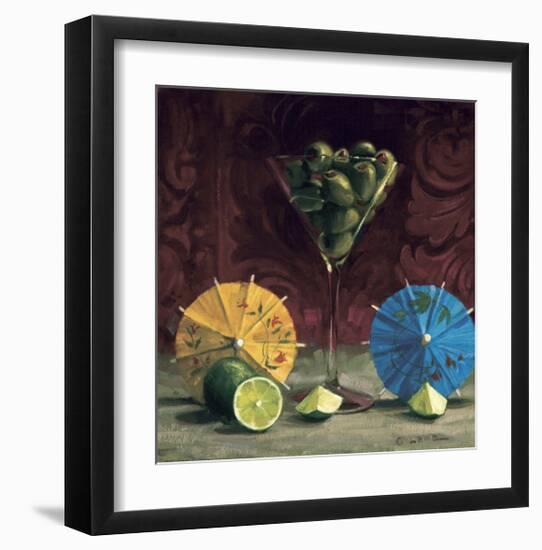 Olive Martini-Cathy Lamb-Framed Giclee Print