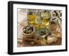 Olive Oil and Olives-null-Framed Photographic Print