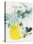 Olive Oil in a Carafe-Karlheinz Wilker-Stretched Canvas