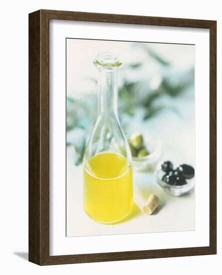 Olive Oil in a Carafe-Karlheinz Wilker-Framed Photographic Print