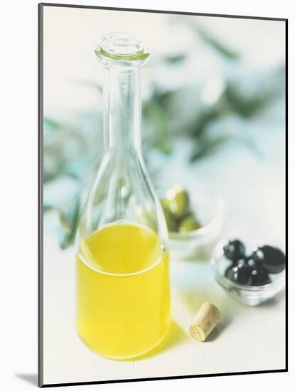 Olive Oil in a Carafe-Karlheinz Wilker-Mounted Photographic Print