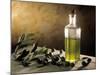 Olive Oil in Bottle, Olives-Michael Brauner-Mounted Photographic Print