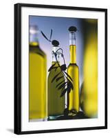 Olive Oil in Bottles-Luzia Ellert-Framed Photographic Print