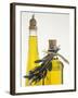 Olive Oil in Two Bottles-null-Framed Photographic Print