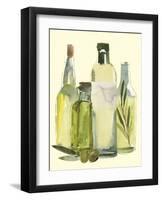 Olive Oil Set I-Annie Warren-Framed Art Print