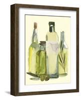 Olive Oil Set I-Annie Warren-Framed Art Print