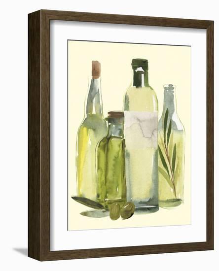 Olive Oil Set I-Annie Warren-Framed Art Print