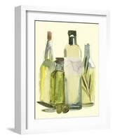 Olive Oil Set I-Annie Warren-Framed Art Print