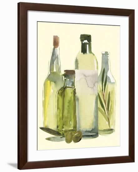 Olive Oil Set I-Annie Warren-Framed Art Print
