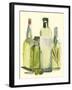 Olive Oil Set I-Annie Warren-Framed Art Print