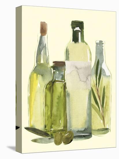 Olive Oil Set I-Annie Warren-Stretched Canvas