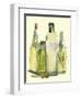 Olive Oil Set I-Annie Warren-Framed Art Print