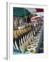Olive Oil Stall at the Italian Market at Walton-On-Thames, Surrey-Hazel Stuart-Framed Photographic Print