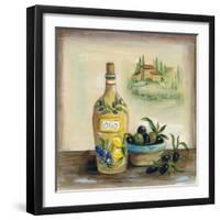 Olive Oil View-Marilyn Dunlap-Framed Art Print