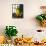 Olive Oil with Slices of Bread-Luzia Ellert-Framed Stretched Canvas displayed on a wall