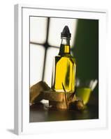 Olive Oil with Slices of Bread-Luzia Ellert-Framed Photographic Print